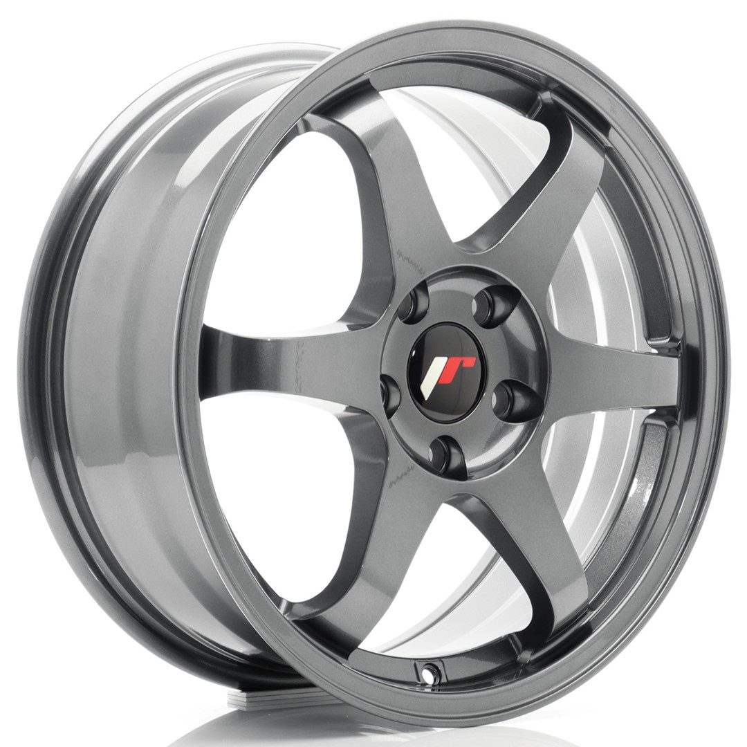 Колесный диск JR Wheels JR3 17x7 ET40 5x114,3 Gun Metal JR317705H4067GM1