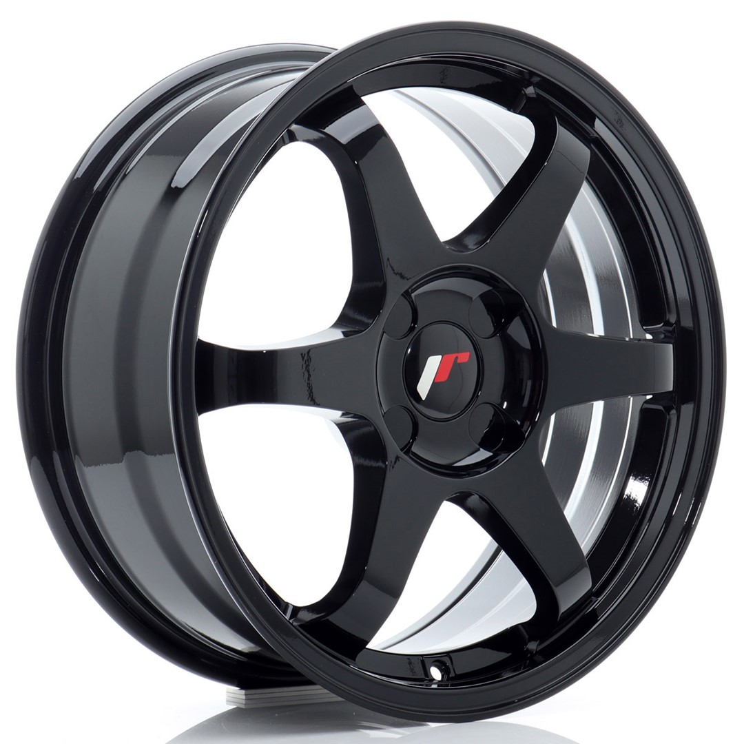 Колесный диск JR Wheels JR3 17x7 ET20-42 4H BLANK Gloss Black JR317704X2072GB