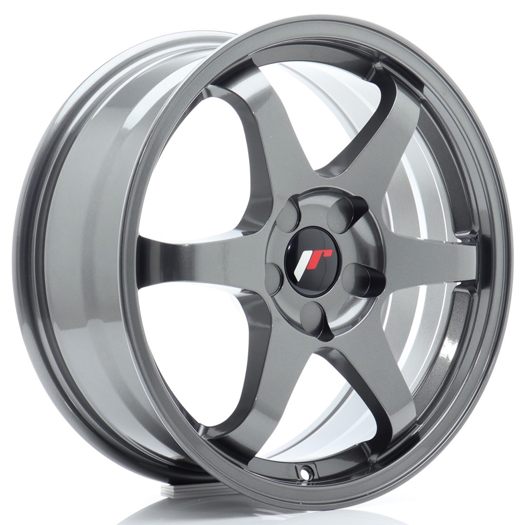 Колесный диск JR Wheels JR3 17x7 ET20-42 5H BLANK Gun Metal JR317705X2072GM1