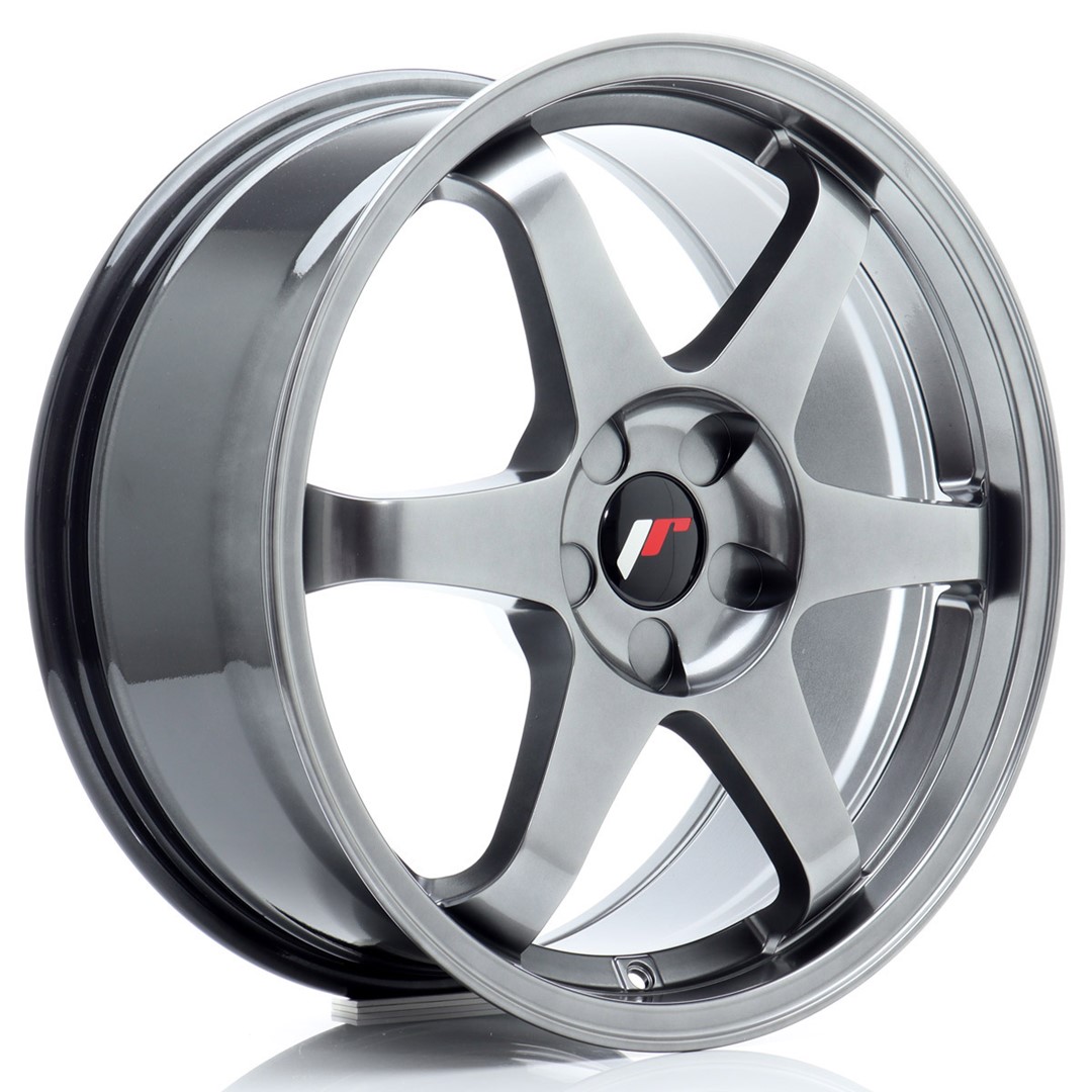Колесный диск JR Wheels JR3 18x8 ET43 5x114,3 Hyper Black JR318805H4372HB