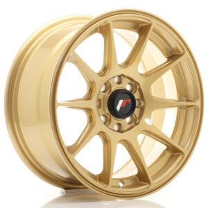 Колесный диск JR Wheels JR11 15x7 ET30 4x100/108 Gold JR11157143067GD2