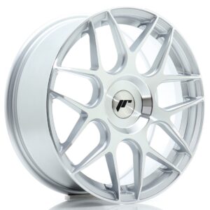 Колесный диск JR Wheels JR18 17x7 ET20-40 BLANK Silver Machined Face JR181770F1XX2067SM1