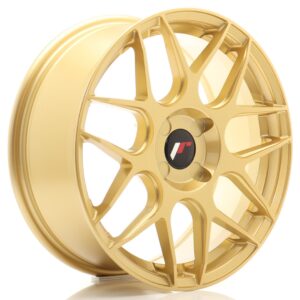 Колесный диск JR Wheels JR18 17x7 ET20-40 4H BLANK Gold JR181770F14X2067GD1