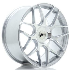 Колесный диск JR Wheels JR18 18x8,5 ET20-45 BLANK Silver Machined Face JR181885F2XX2072SM1