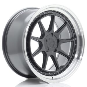 Колесный диск JR Wheels JR47 19x9,5 ET15-35 5H BLANK Hyper Gray w/ Machined Lip JR471995F25X1572HGL