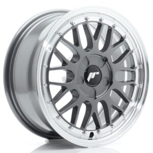 Колесный диск JR Wheels JR23 16x7 ET20-45 5H BLANK Hyper Gray w/ Machined Lip JR2316705X2072HG1