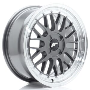 Колесный диск JR Wheels JR23 17x7,5 ET20-40 4H BLANK Hyper Gray w/ Machined Lip JR231775F14X2067HG1
