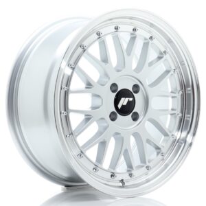 Колесный диск JR Wheels JR23 17x8 ET35 4x100 Hyper Silver w/ Machined Lip JR231780F14H3567HS2