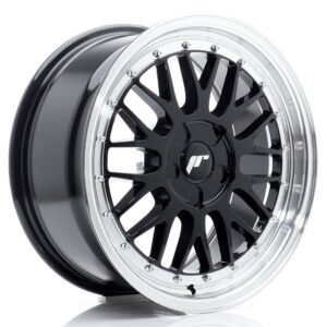 Колесный диск JR Wheels JR23 17x8 ET20-45 5H BLANK Gloss Black w/ Machined Lip JR231780F15X2072GB1