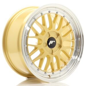 Колесный диск JR Wheels JR23 17x8 ET20-45 5H BLANK Gold w/ Machined Lip JR231780F15X2072GD1