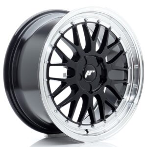 Колесный диск JR Wheels JR23 18x8,5 ET20-48 5H BLANK Gloss Black w/ Machined Lip JR231885F15X2072GB1