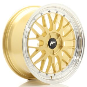 Колесный диск JR Wheels JR23 18x8,5 ET20-48 5H BLANK Gold w/ Machined Lip JR231885F15X2072GD1