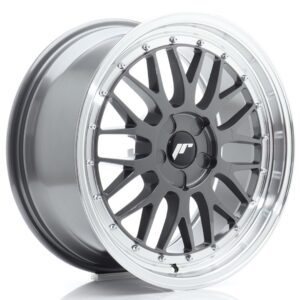 Колесный диск JR Wheels JR23 18x8,5 ET20-48 5H BLANK Hyper Gray w/ Machined Lip JR231885F15X2072HG1