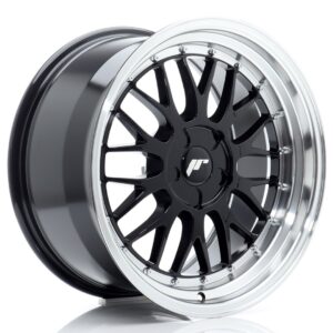 Колесный диск JR Wheels JR23 18x9,5 ET20-48 5H BLANK Gloss Black w/ Machined Lip JR231895F25X2072GB1