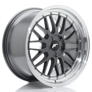 Колесный диск JR Wheels JR23 19x9 ET20-40 5H BLANK Hyper Gray w/ Machined Lip JR231990F25X2072HG1
