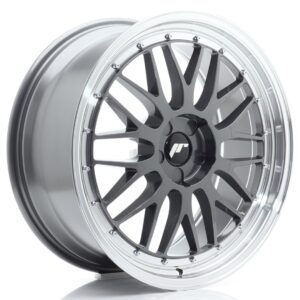 Колесный диск JR Wheels JR23 20x9 ET20-51 5H BLANK Hyper Gray w/ Machined Lip JR232090F15X2072HG1