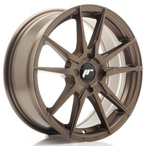 Колесный диск JR Wheels JR21 17x7 ET20-40 4H BLANK Matt Bronze JR211770F14X2067MBZ1