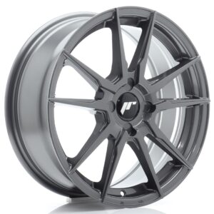 Колесный диск JR Wheels JR21 17x7 ET20-40 4H BLANK Hyper Gray JR211770F14X2067HG1