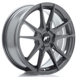 Колесный диск JR Wheels JR21 17x7 ET20-40 5H BLANK Hyper Gray JR211770F15X2072HG1
