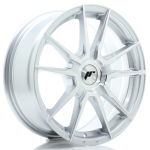 Колесный диск JR Wheels JR21 17x7 ET20-40 BLANK Machined Silver JR211770F1XX2072SM1