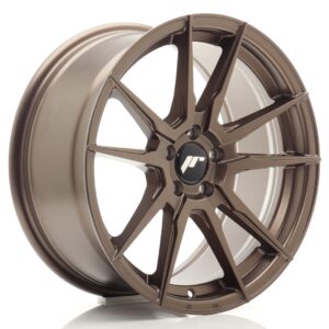 Колесный диск JR Wheels JR21 17x8 ET35 5x100 Matt Bronze JR211780F25K3567MBZ1