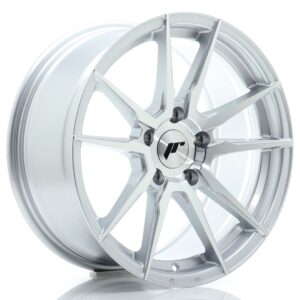 Колесный диск JR Wheels JR21 17x8 ET35 5x100 Silver Machined Face JR211780F25K3567SM1