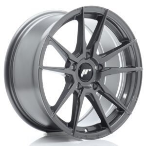 Колесный диск JR Wheels JR21 17x8 ET35 5x120 Hyper Gray JR211780F25I3572HG1