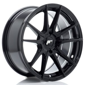 Колесный диск JR Wheels JR21 17x8 ET20-35 4H BLANK Gloss Black JR211780F24X2067GB1