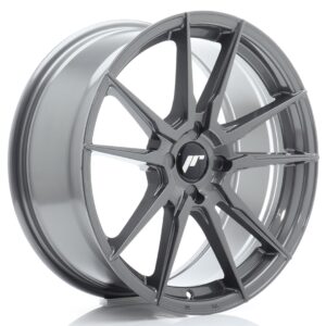 Колесный диск JR Wheels JR21 18x8 ET20-40 4H BLANK Hyper Gray JR211880F14X2067HG1