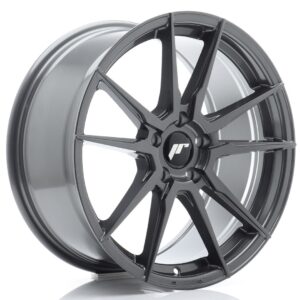 Колесный диск JR Wheels JR21 18x8,5 ET45 5x112 Hyper Gray JR211885F15L4566HG1