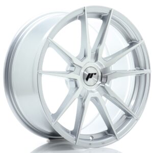 Колесный диск JR Wheels JR21 18x8,5 ET20-45 BLANK Silver Machined Face JR211885F1XX2072SM1