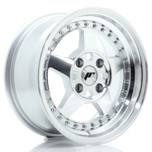 Колесный диск JR Wheels JR6 15x7 ET25 4x100 Silver Machined Face JR615704H2567SM1