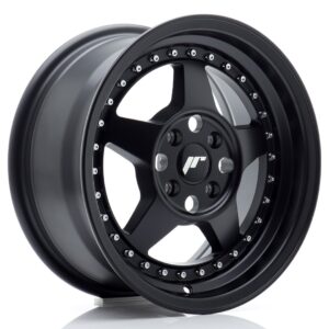 Колесный диск JR Wheels JR6 15x7 ET35 4x100 Matt Black JR615704H3567BF1