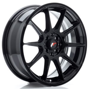 Колесный диск JR Wheels JR11 17x7 ET35 4x100/114,3 Gloss Black JR11177043567GB1