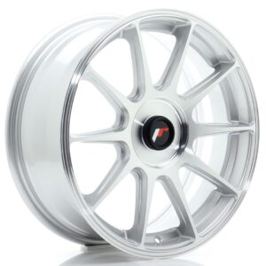 Колесный диск JR Wheels JR11 17x7 ET20-38 BLANK Silver Machined Face JR111770XX2067SM1
