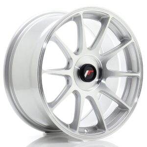 Колесный диск JR Wheels JR11 17x8 ET20-35 BLANK Silver Machined Face JR111780XX2067SM1