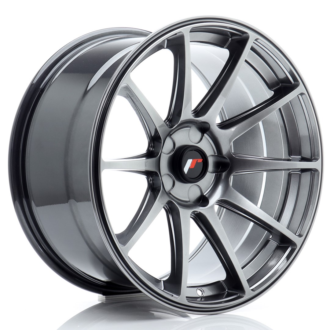 Колесный диск JR Wheels JR11 18x9,5 ET20-30 5H BLANK Hyper Black JR1118955X2072HB