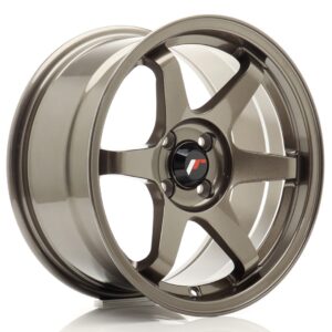 Колесный диск JR Wheels JR3 16x8 ET25 4x100 Bronze JR316804H2567BZ1
