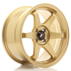 Колесный диск JR Wheels JR3 16x8 ET25 4x100 Gold JR316804H2567GD1