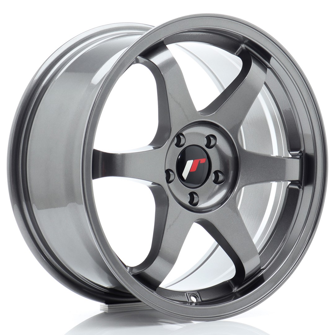 Колесный диск JR Wheels JR3 17x8 ET35 5x114,3 Gun Metal JR317805H3567GM1