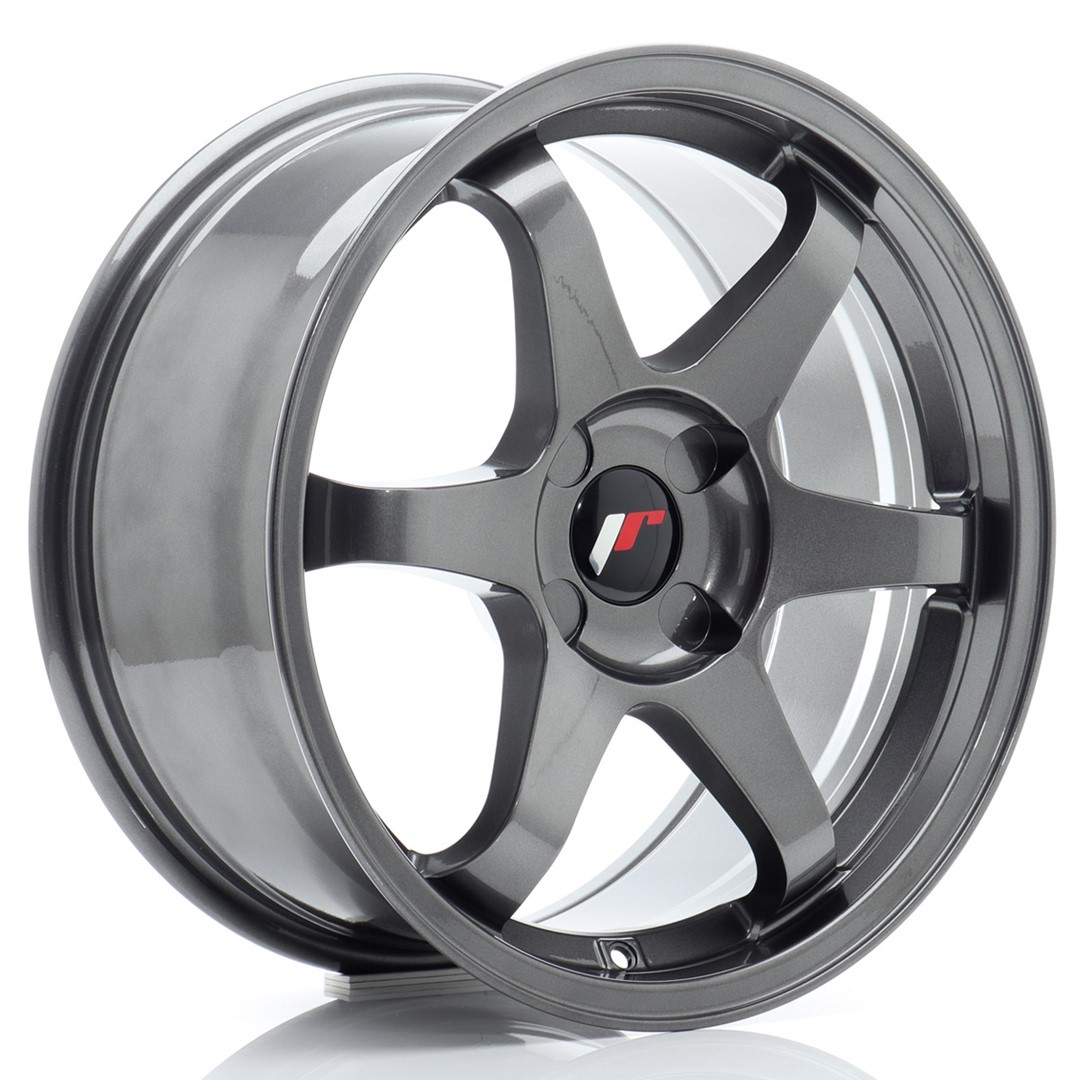 Колесный диск JR Wheels JR3 17x8 ET20-35 4H BLANK Gun Metal JR317804X2072GM1