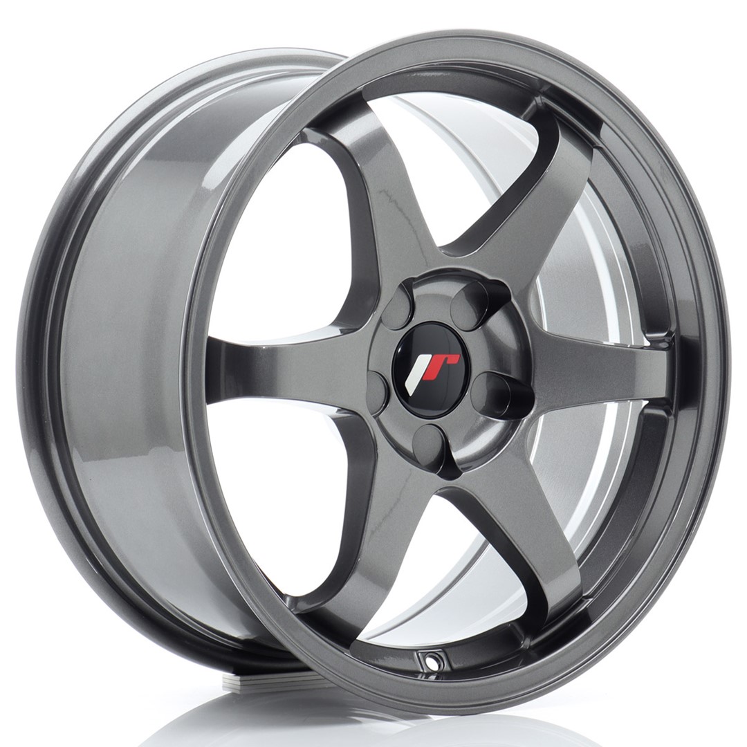 Колесный диск JR Wheels JR3 17x8 ET20-35 5H BLANK Gun Metal JR317805X2072GM1
