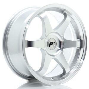 Колесный диск JR Wheels JR3 17x8 ET20-35 BLANK Silver Machined Face JR31780XX2072SM1