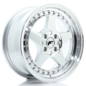Колесный диск JR Wheels JR6 16x7 ET35 4x100 Silver Machined Face JR616704H3567SM1