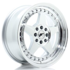 Колесный диск JR Wheels JR6 16x7 ET25 4x100/108 Silver Machined Face JR6167142567SM1