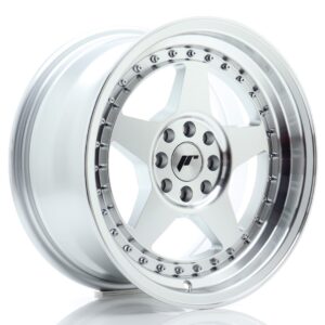 Колесный диск JR Wheels JR6 16x8 ET25 4x100/108 Silver Machined Face JR6168142567SM1