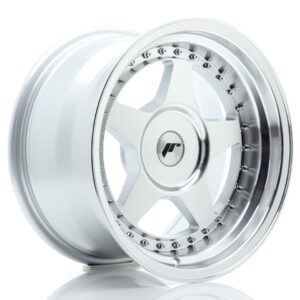 Колесный диск JR Wheels JR6 16x9 ET0-20 BLANK Silver Machined Face JR61690XX0067SM1
