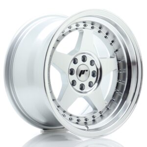 Колесный диск JR Wheels JR6 16x9 ET20 4x100/108 Silver Machined Face JR6169142067SM1