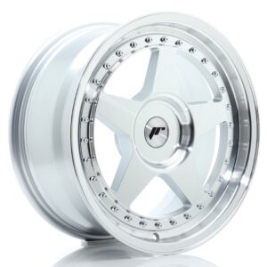 Колесный диск JR Wheels JR6 17x8 ET20-35 BLANK Silver Machined Face JR61780XX2072SM1