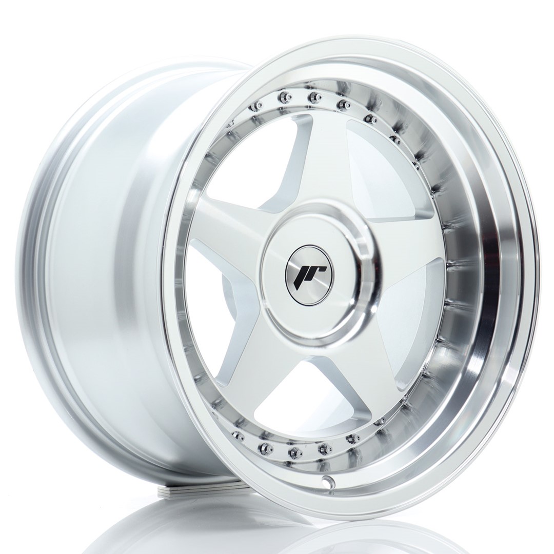Колесный диск JR Wheels JR6 17x10 ET0-20 BLANK Silver Machined Face JR61710XX0072SM1